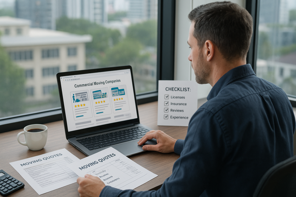 How do I choose a commercial moving company? How do I choose a commercial moving company?