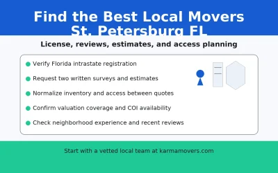How do I find the best local movers in St. Petersburg FL