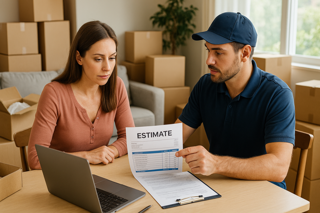 How much does it cost for movers to pack your house?