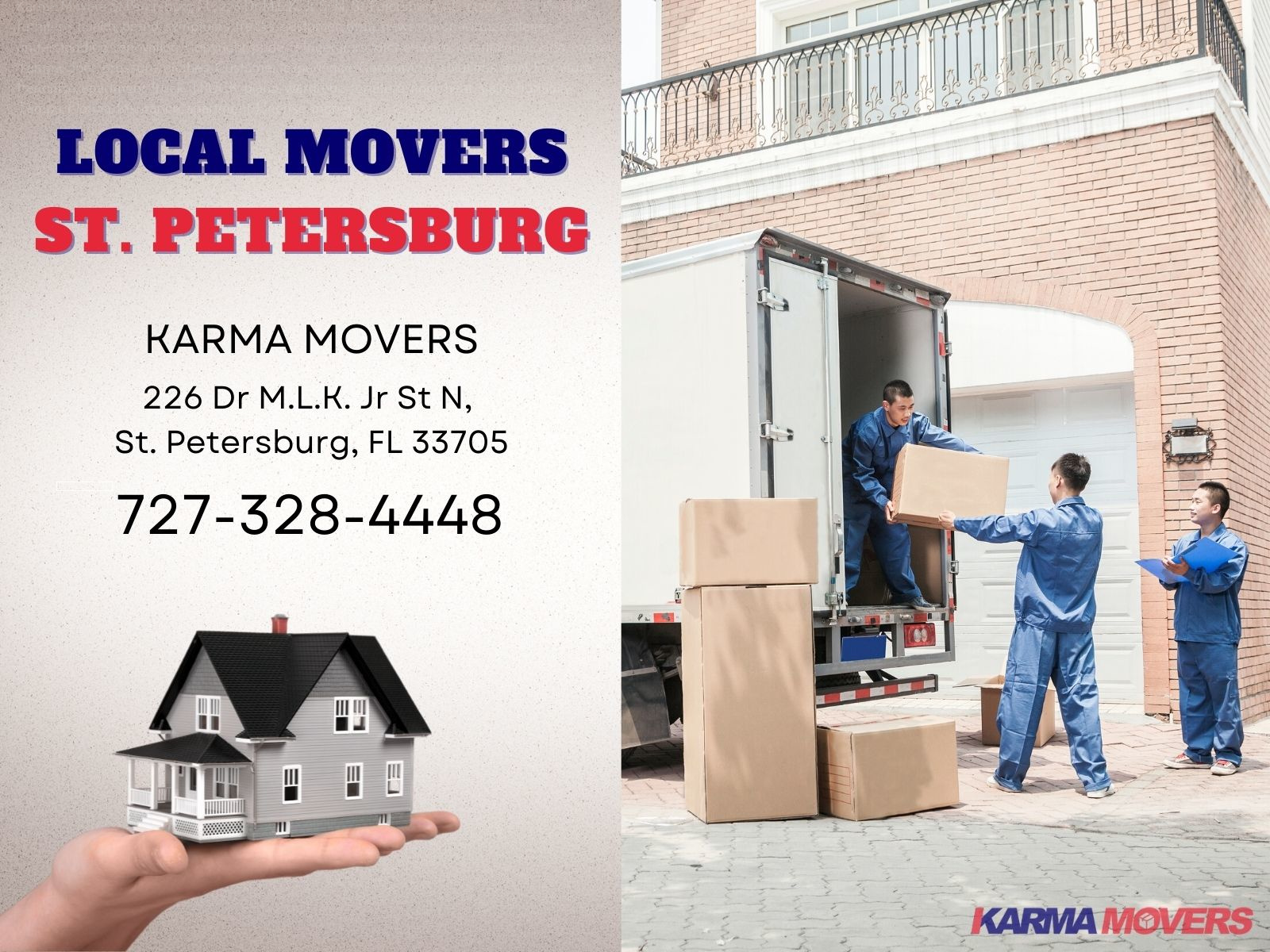 Hiring Local Movers in St. Petersburg, Florida 101 Karma Movers